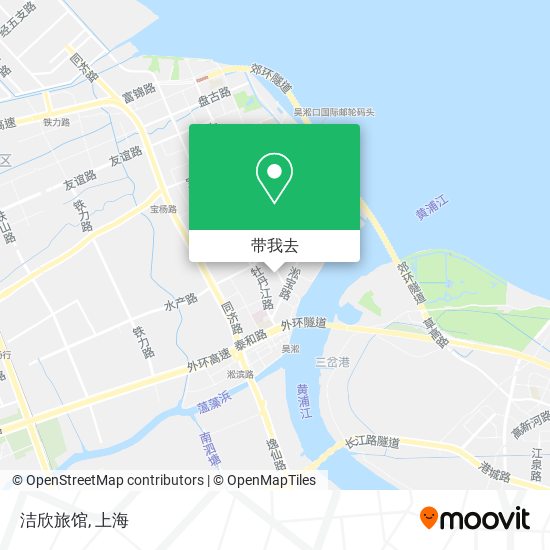 洁欣旅馆地图