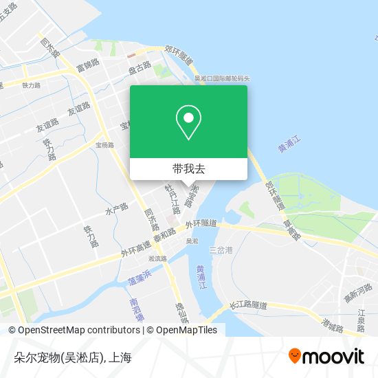 朵尔宠物(吴淞店)地图