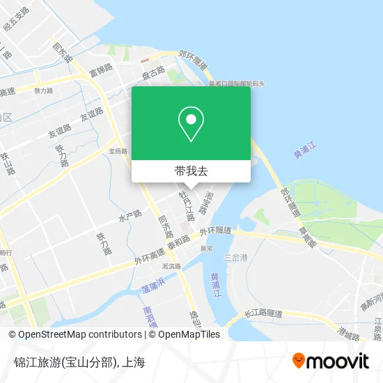 锦江旅游(宝山分部)地图
