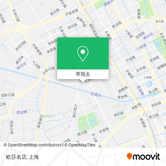 欧莎名店地图