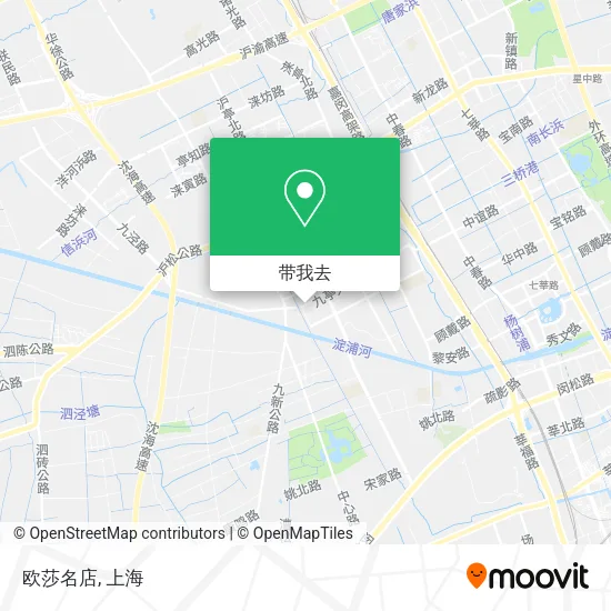 欧莎名店地图
