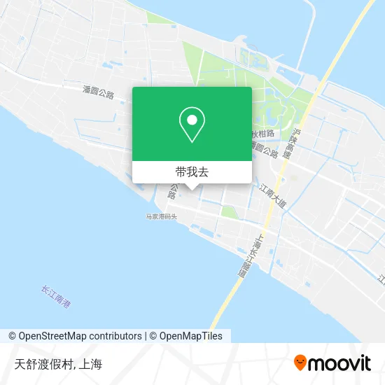 天舒渡假村地图