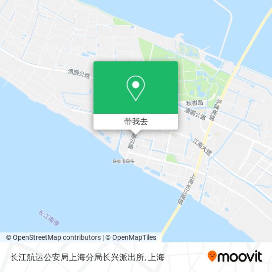 长江航运公安局上海分局长兴派出所地图