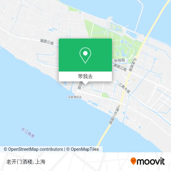 老开门酒楼地图