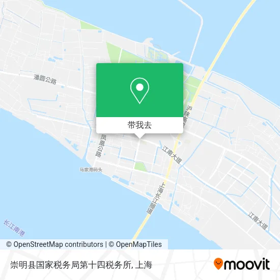 崇明县国家税务局第十四税务所地图
