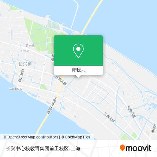 长兴中心校教育集团前卫校区地图