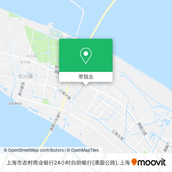 上海市农村商业银行24小时自助银行(潘圆公路)地图