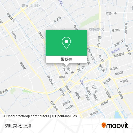 菊胜菜场地图