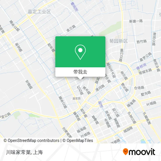 川味家常菜地图