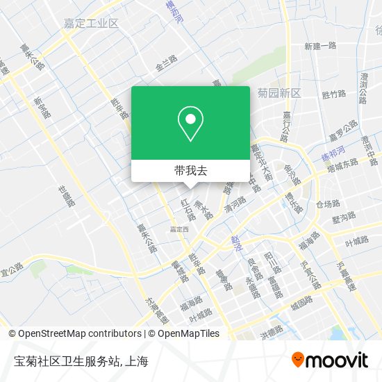 宝菊社区卫生服务站地图