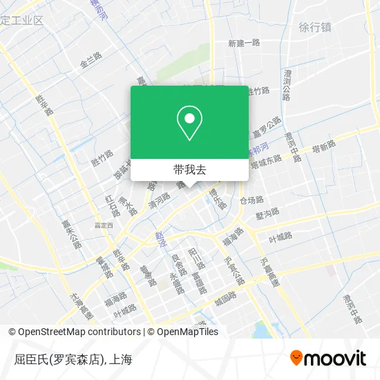 屈臣氏(罗宾森店)地图