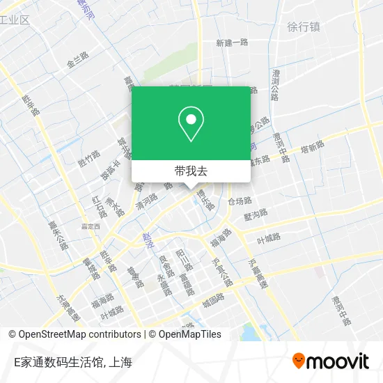 E家通数码生活馆地图
