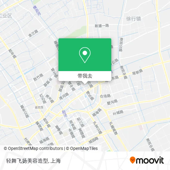 轻舞飞扬美容造型地图