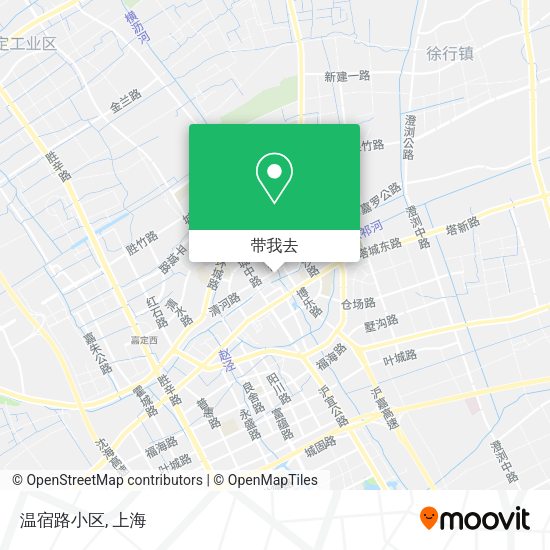 温宿路小区地图