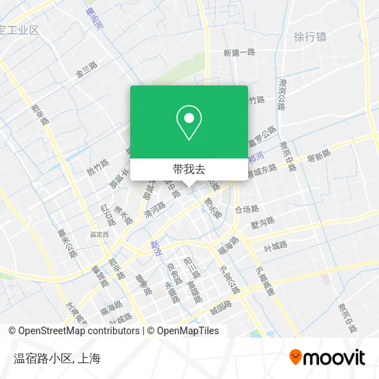 温宿路小区地图