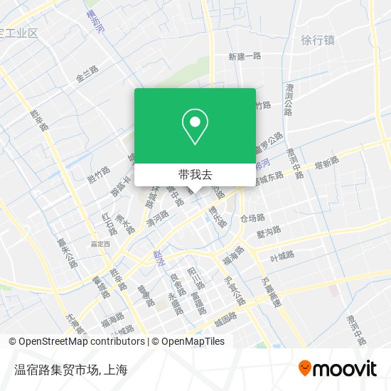 温宿路集贸市场地图