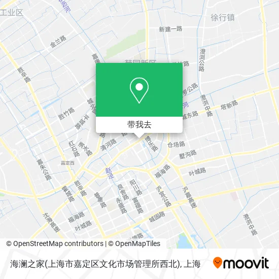 海澜之家(上海市嘉定区文化市场管理所西北)地图