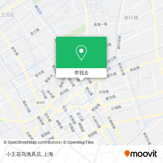 小王花鸟渔具店地图