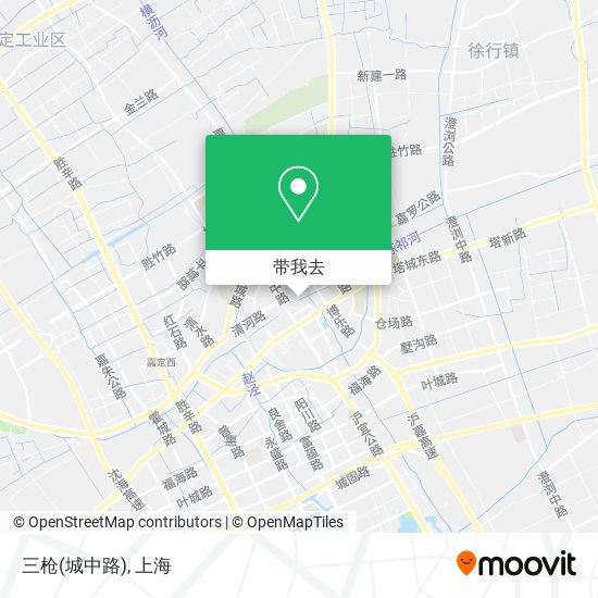 三枪(城中路)地图