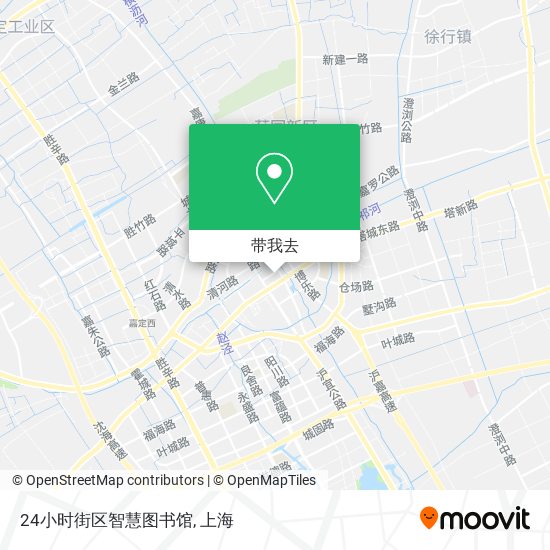 24小时街区智慧图书馆地图