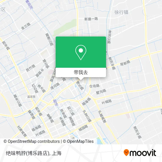 绝味鸭脖(博乐路店)地图