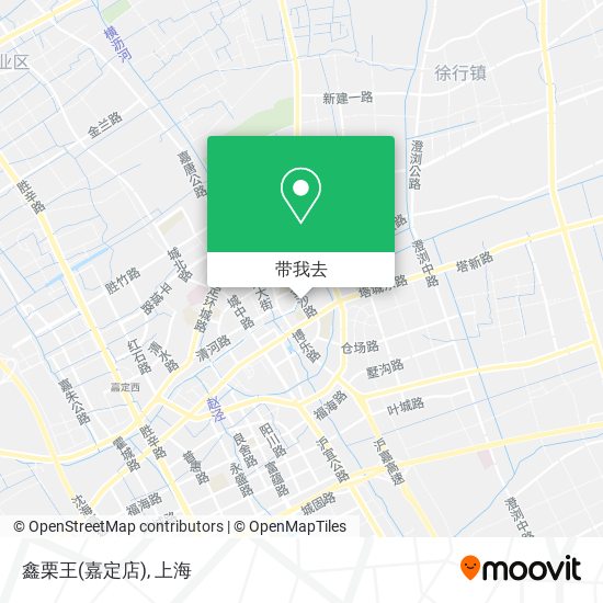 鑫栗王(嘉定店)地图