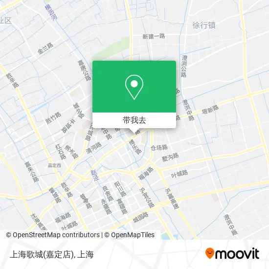上海歌城(嘉定店)地图