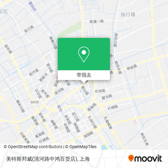 美特斯邦威(清河路中鸿百货店)地图