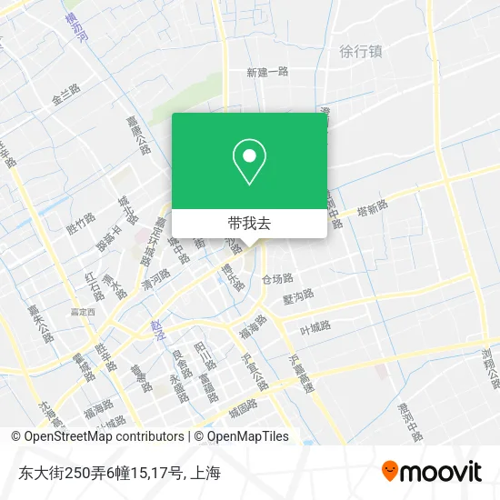 东大街250弄6幢15,17号地图