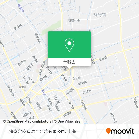 上海嘉定商晟房产经营有限公司地图