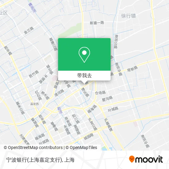 宁波银行(上海嘉定支行)地图