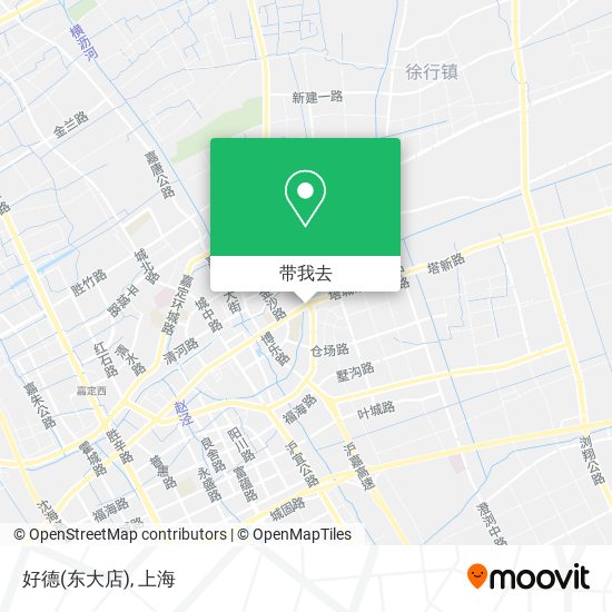 好德(东大店)地图