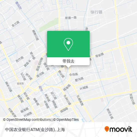 中国农业银行ATM(金沙路)地图