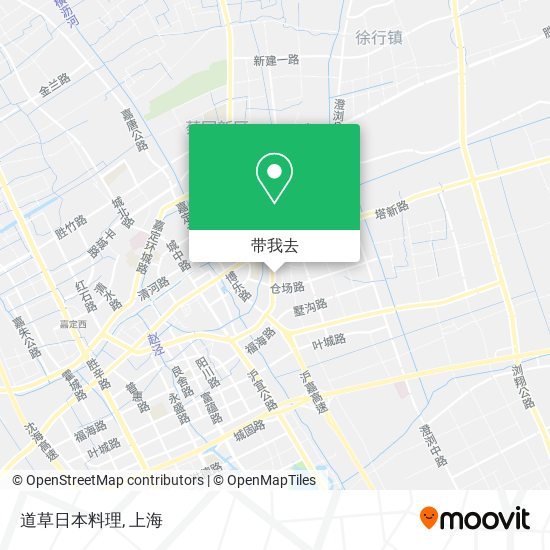 道草日本料理地图