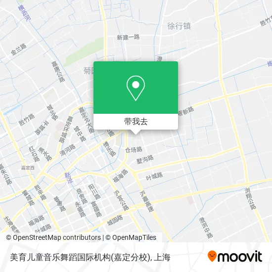 美育儿童音乐舞蹈国际机构(嘉定分校)地图