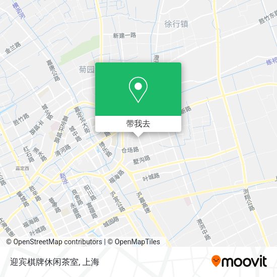 迎宾棋牌休闲茶室地图