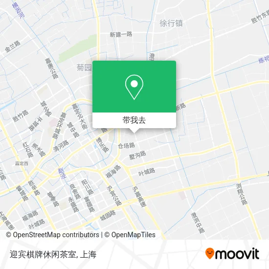 迎宾棋牌休闲茶室地图