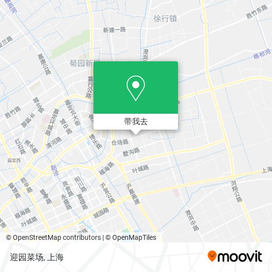 迎园菜场地图