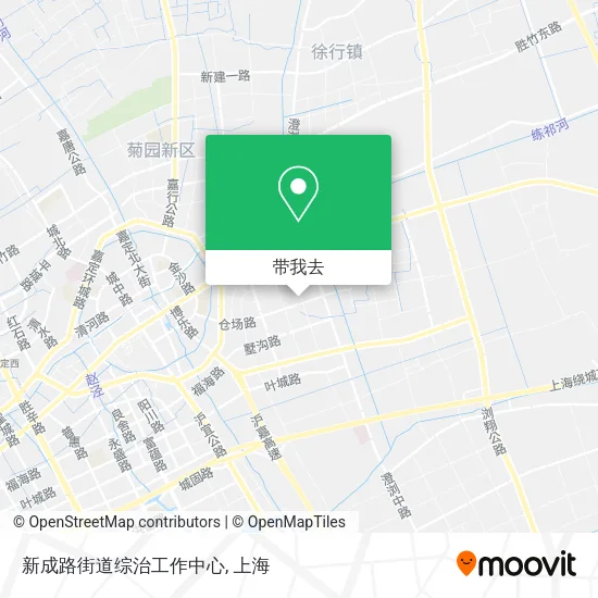 新成路街道综治工作中心地图
