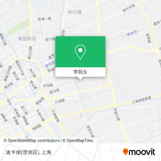 迪卡侬(澄浏店)地图