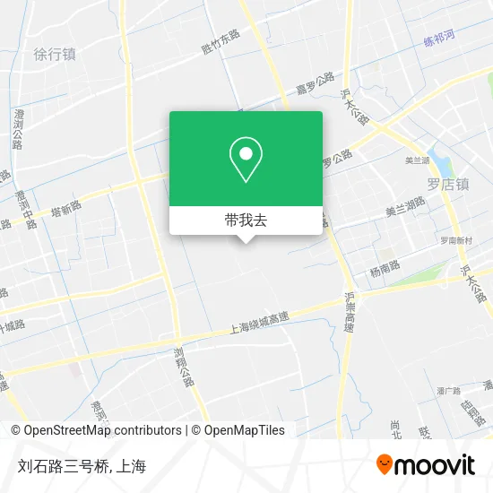 刘石路三号桥地图