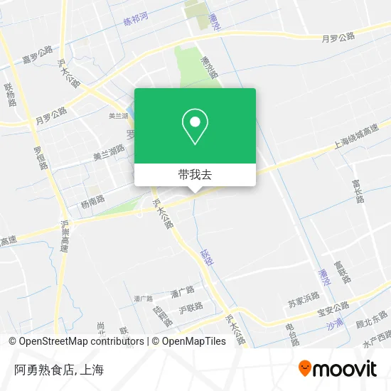 阿勇熟食店地图