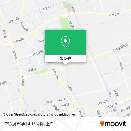 南东路89弄14-16号楼地图