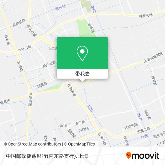 中国邮政储蓄银行(南东路支行)地图