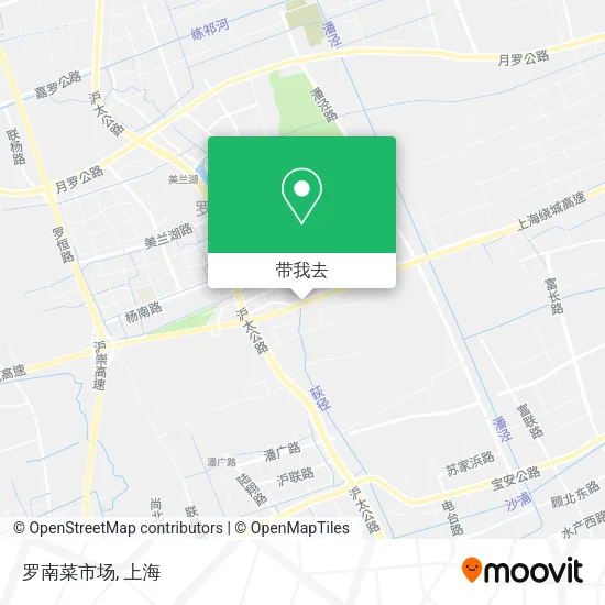 罗南菜市场地图