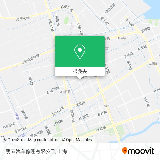 明泰汽车修理有限公司地图