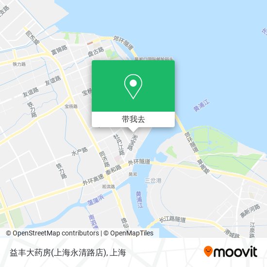 益丰大药房(上海永清路店)地图