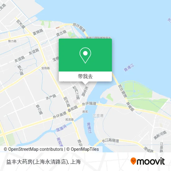 益丰大药房(上海永清路店)地图