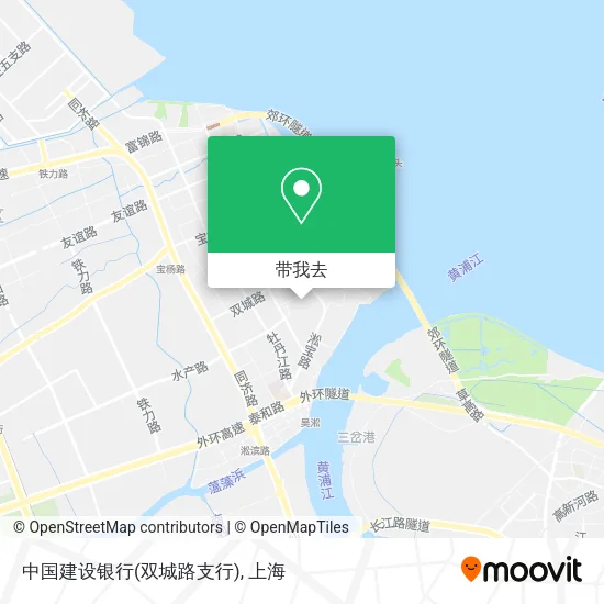 中国建设银行(双城路支行)地图