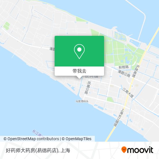 好药师大药房(易德药店)地图